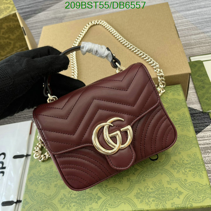 Gucci Bag-(Mirror)-Marmont Code: DB6557 $: 209USD