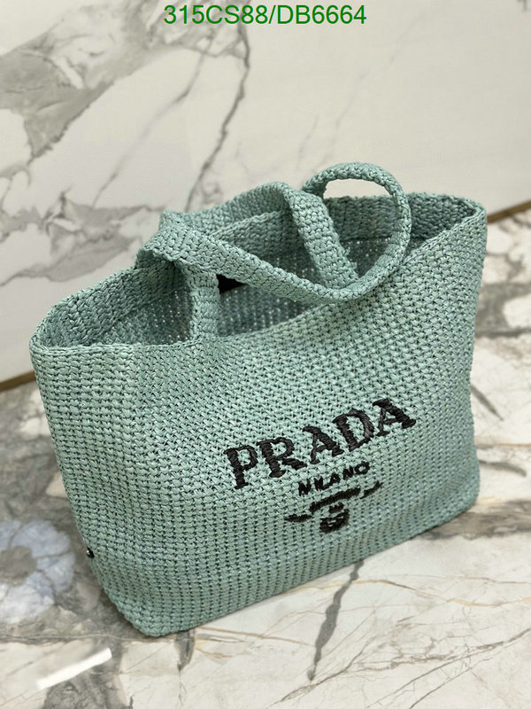 Prada Bag-(Mirror)-Handbag- Code: DB6664 $: 315USD