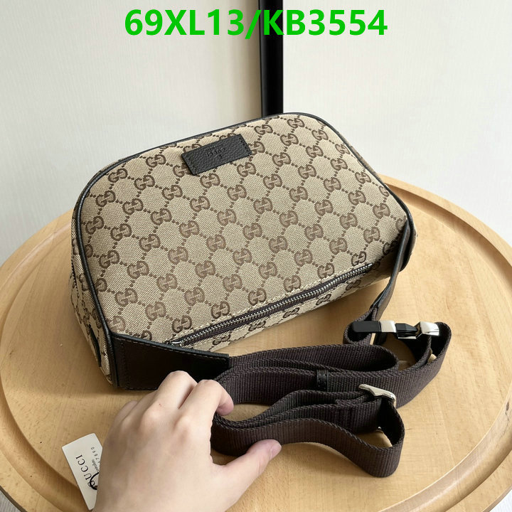 Gucci Bag-(4A)-Belt Bag-Chest Bag-- Code: KB3554 $: 69USD