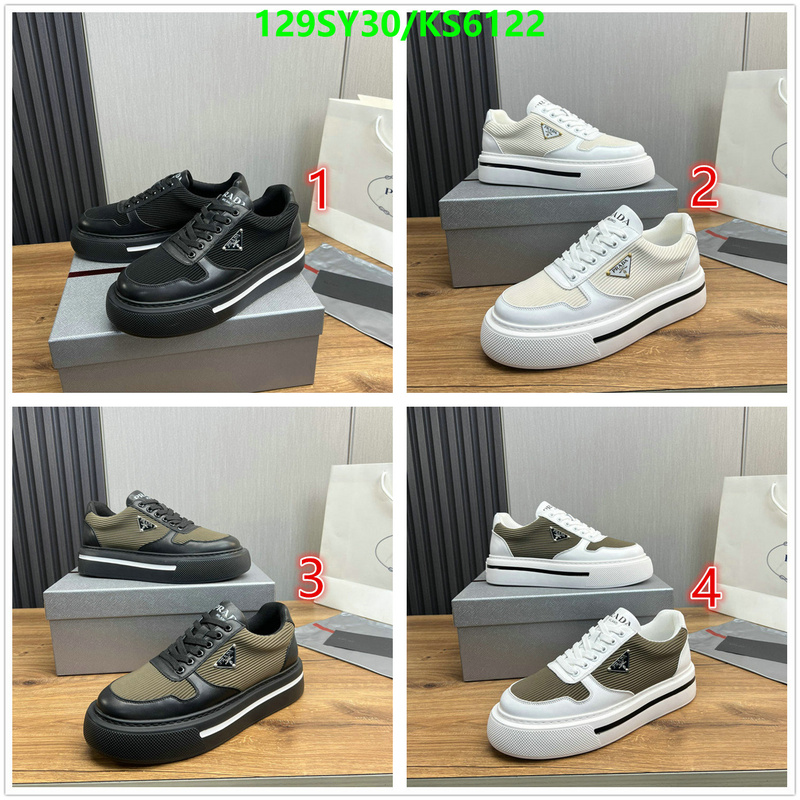 Men shoes-Prada Code: KS6122 $: 129USD