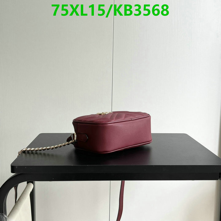 Gucci Bag-(4A)-Marmont Code: KB3568 $: 75USD