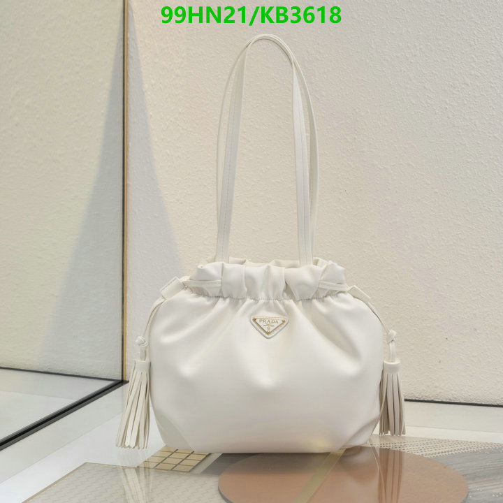 Prada Bag-(4A)-Bucket Bag- Code: KB3618 $: 99USD