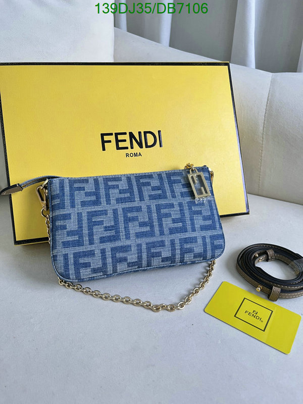 Fendi Bag-(Mirror)-Crossbody- Code: DB7106 $: 139USD