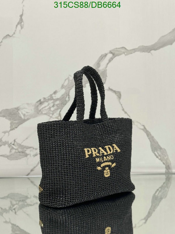 Prada Bag-(Mirror)-Handbag- Code: DB6664 $: 315USD