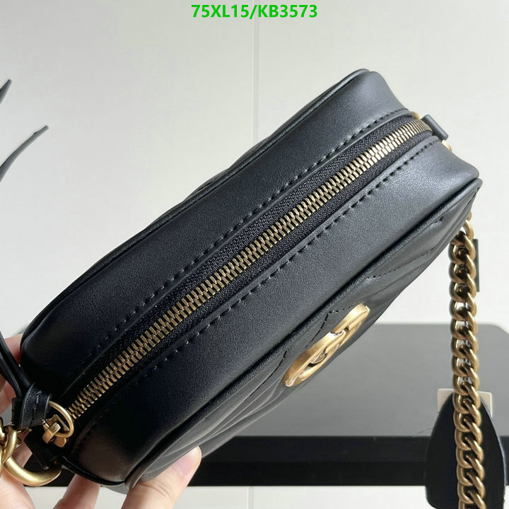 Gucci Bag-(4A)-Marmont Code: KB3573 $: 75USD