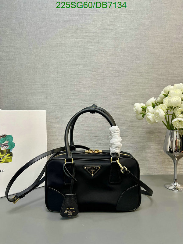 Prada Bag-(Mirror)-Handbag- Code: DB7134 $: 225USD