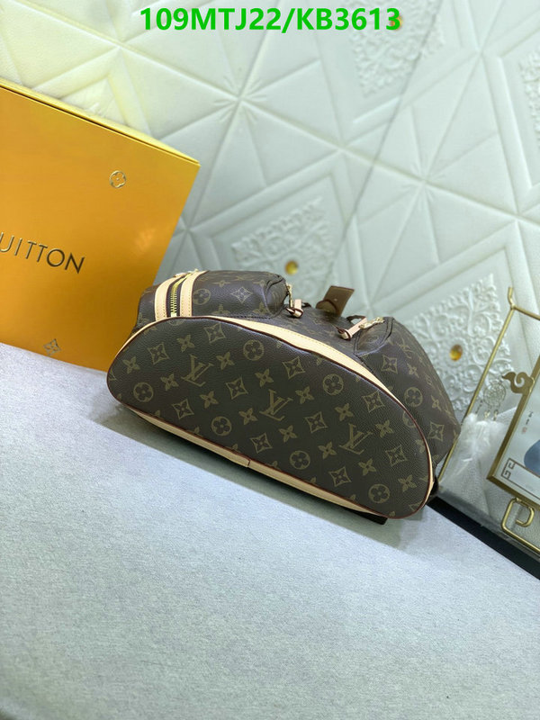 LV Bag-(4A)-Backpack- Code: KB3613 $: 109USD