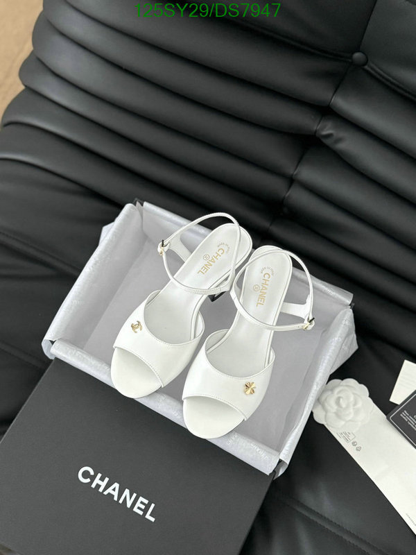 Women Shoes-Chanel Code: DS7947 $: 125USD