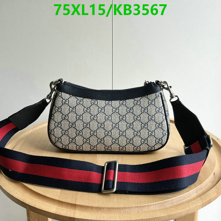 Gucci Bag-(4A)-Crossbody- Code: KB3567 $: 75USD