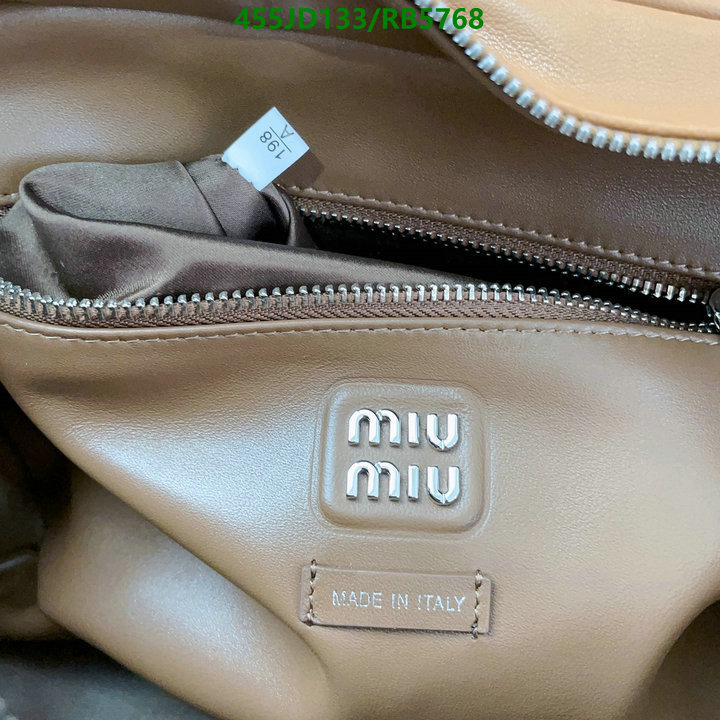 Miu Miu Bag-(Mirror)-Handbag- Code: RB5768 $: 455USD