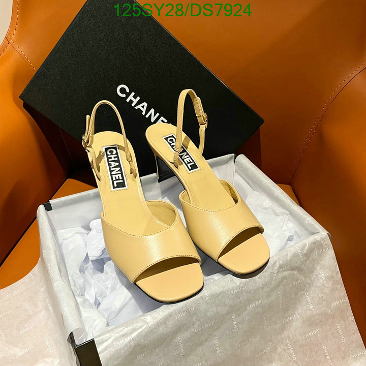 Women Shoes-Chanel Code: DS7924 $: 125USD