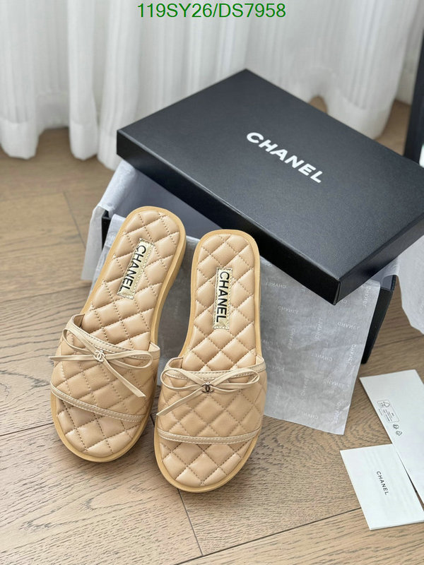 Women Shoes-Chanel Code: DS7958 $: 119USD