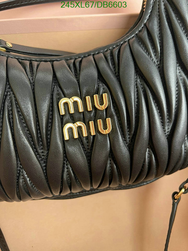 Miu Miu Bag-(Mirror)-Crossbody- Code: DB6603 $: 245USD