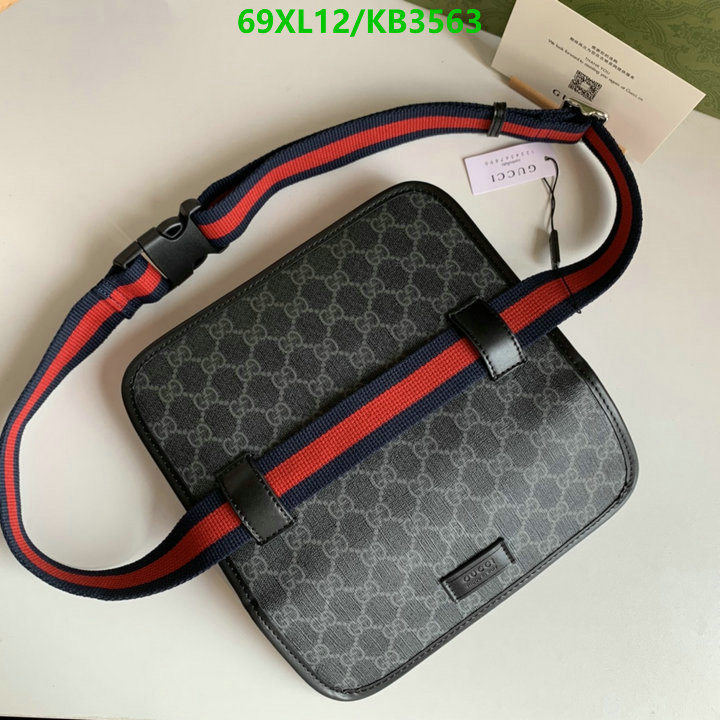 Gucci Bag-(4A)-Belt Bag-Chest Bag-- Code: KB3563 $: 69USD