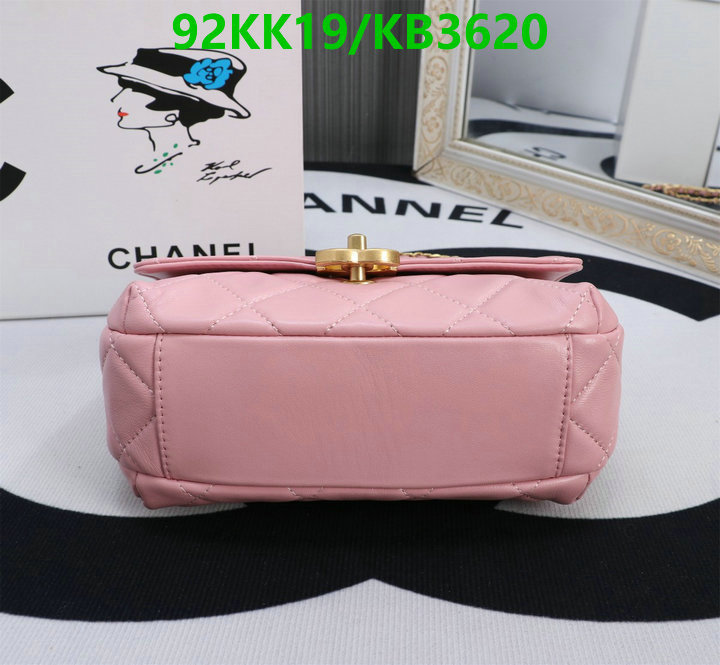 Chanel Bag-(4A)-Crossbody- Code: KB3620 $: 92USD