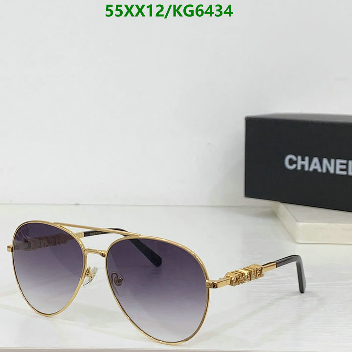 Glasses-Chanel Code: KG6434 $: 55USD