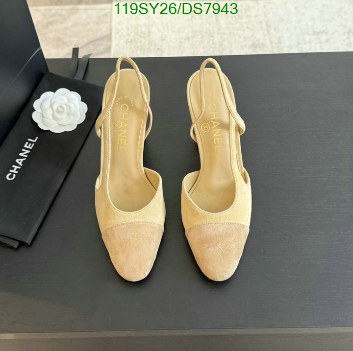 Women Shoes-Chanel Code: DS7943 $: 119USD