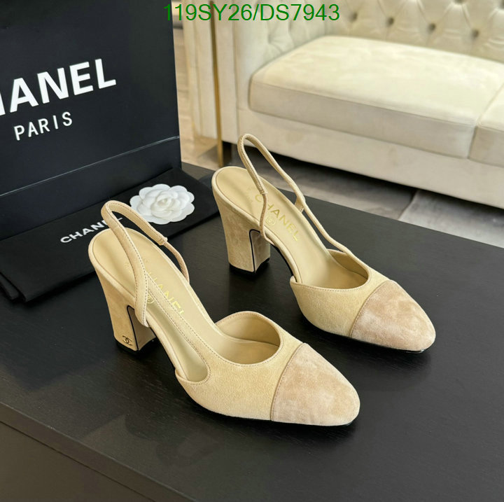 Women Shoes-Chanel Code: DS7943 $: 119USD