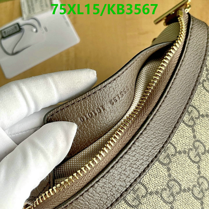 Gucci Bag-(4A)-Crossbody- Code: KB3567 $: 75USD