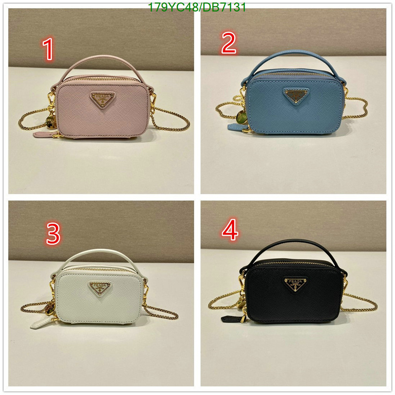 Prada Bag-(Mirror)-Crossbody- Code: DB7131 $: 179USD