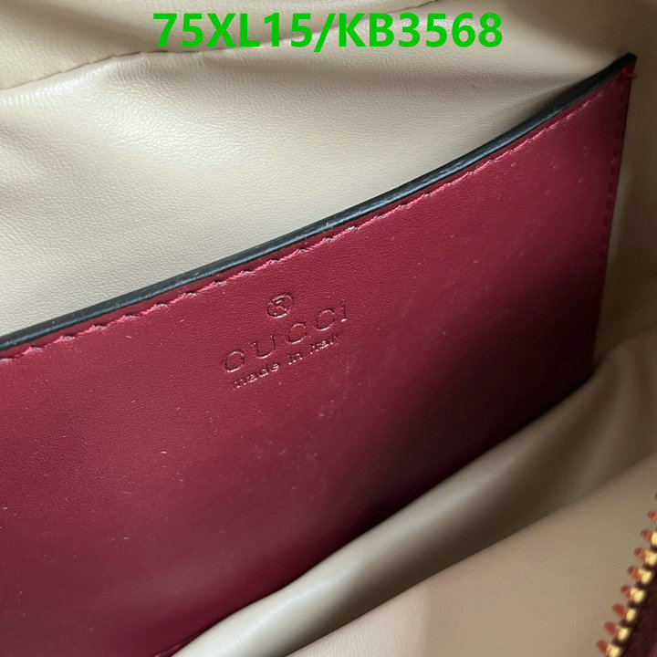 Gucci Bag-(4A)-Marmont Code: KB3568 $: 75USD