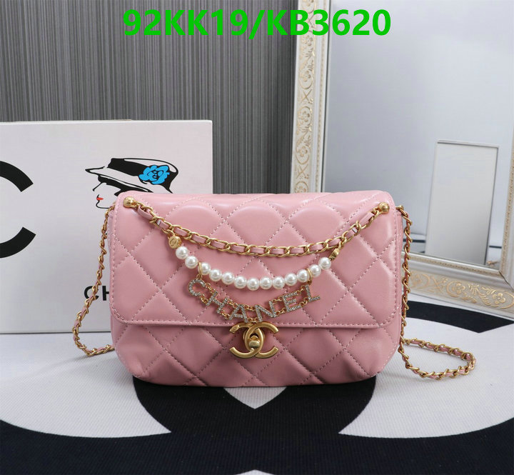 Chanel Bag-(4A)-Crossbody- Code: KB3620 $: 92USD