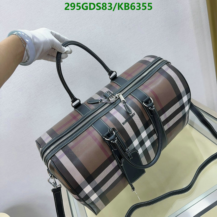 Burberry Bag-(Mirror)-Handbag- Code: KB6355 $: 295USD