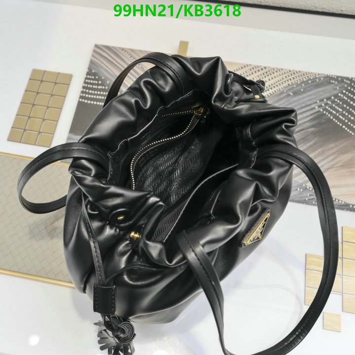 Prada Bag-(4A)-Bucket Bag- Code: KB3618 $: 99USD