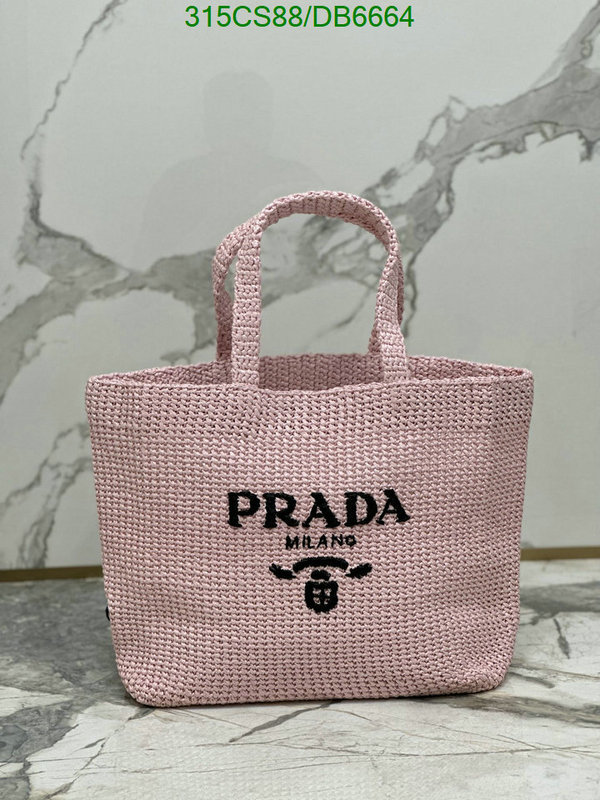 Prada Bag-(Mirror)-Handbag- Code: DB6664 $: 315USD