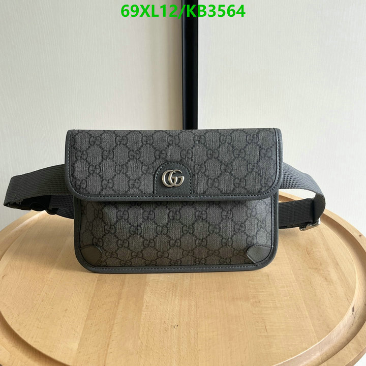 Gucci Bag-(4A)-Belt Bag-Chest Bag-- Code: KB3564 $: 69USD