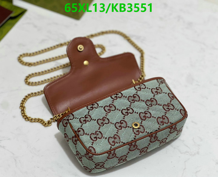 Gucci Bag-(4A)-Marmont Code: KB3551 $: 65USD