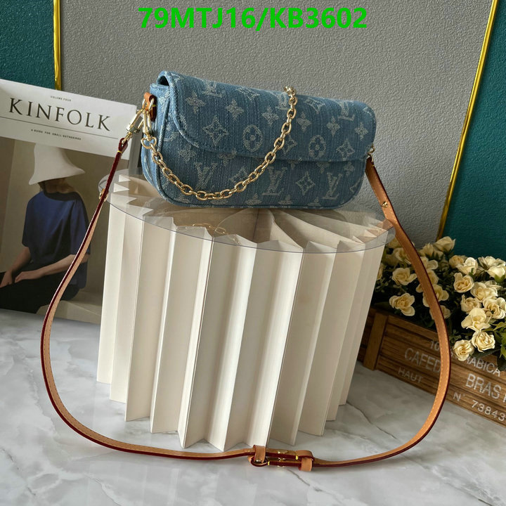 LV Bag-(Mirror)-Handbag- Code: KB3602 $: 79USD