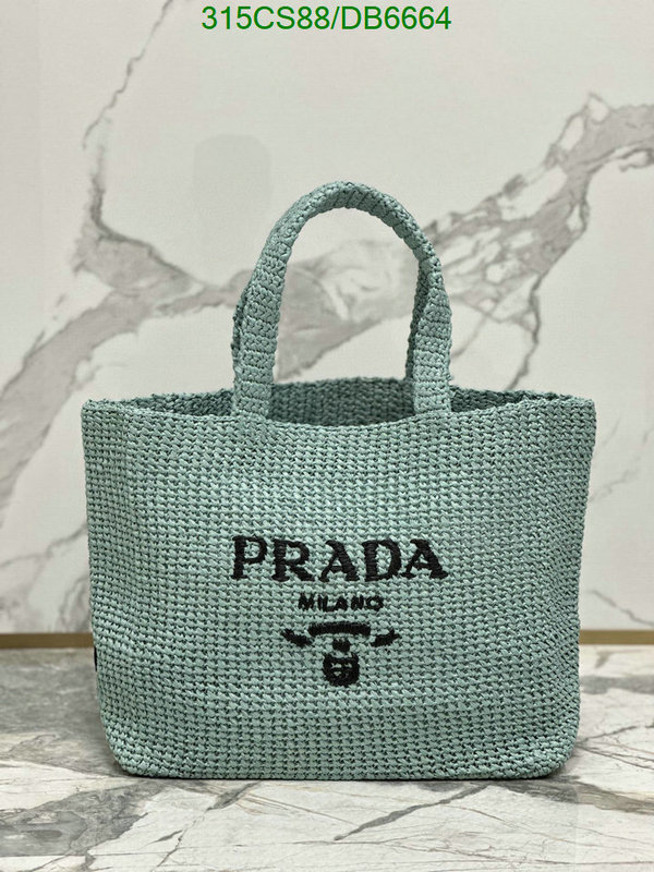 Prada Bag-(Mirror)-Handbag- Code: DB6664 $: 315USD