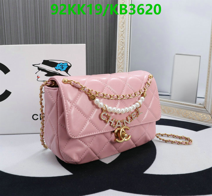 Chanel Bag-(4A)-Crossbody- Code: KB3620 $: 92USD