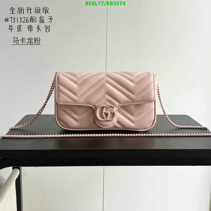 Gucci Bag-(4A)-Marmont Code: KB3574 $: 85USD