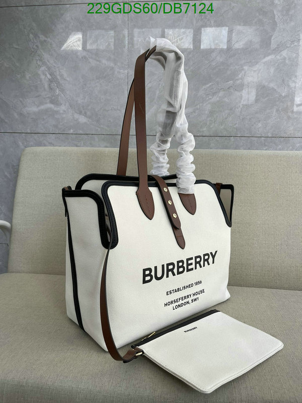 Burberry Bag-(Mirror)-Handbag- Code: DB7124 $: 229USD