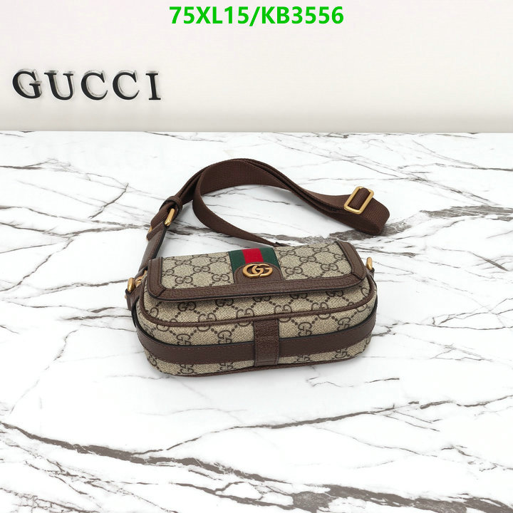 Gucci Bag-(4A)-Crossbody- Code: KB3556 $: 75USD