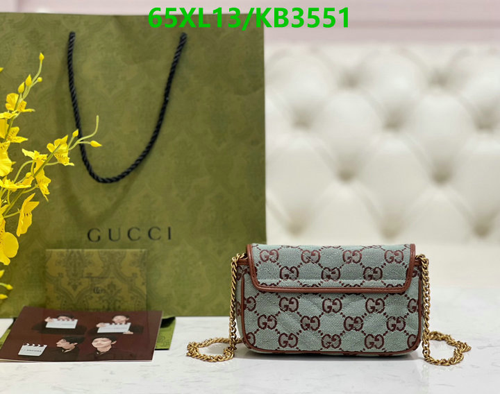 Gucci Bag-(4A)-Marmont Code: KB3551 $: 65USD