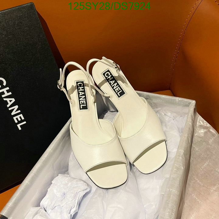 Women Shoes-Chanel Code: DS7924 $: 125USD