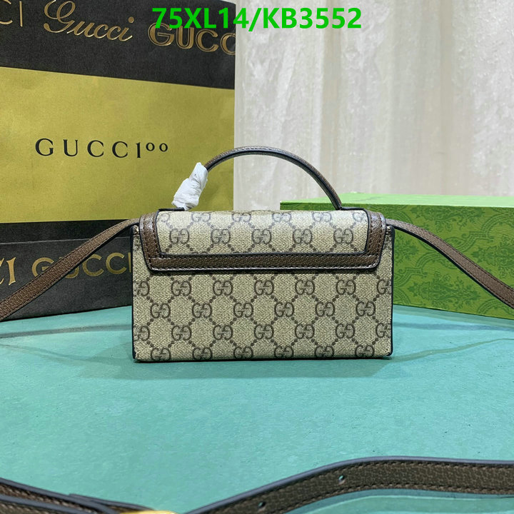 Gucci Bag-(4A)-Crossbody- Code: KB3552 $: 75USD