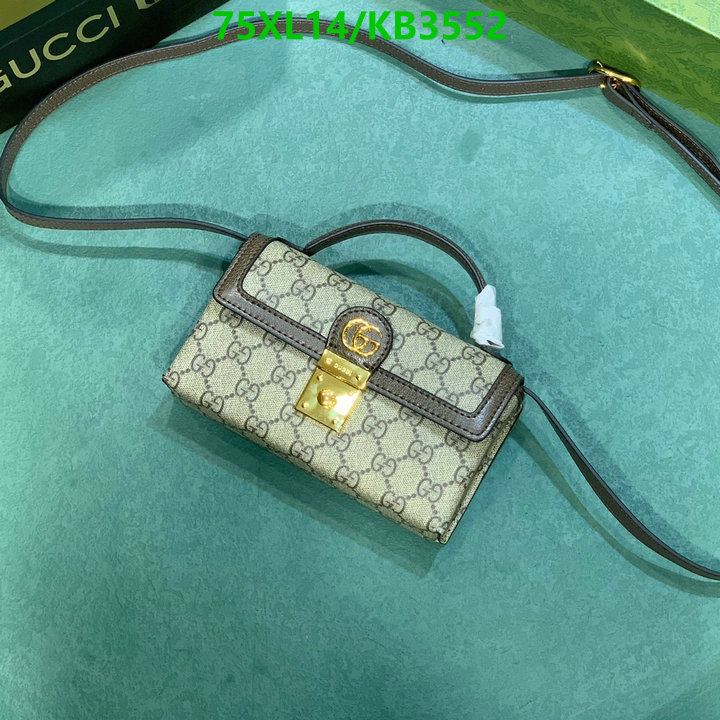 Gucci Bag-(4A)-Crossbody- Code: KB3552 $: 75USD