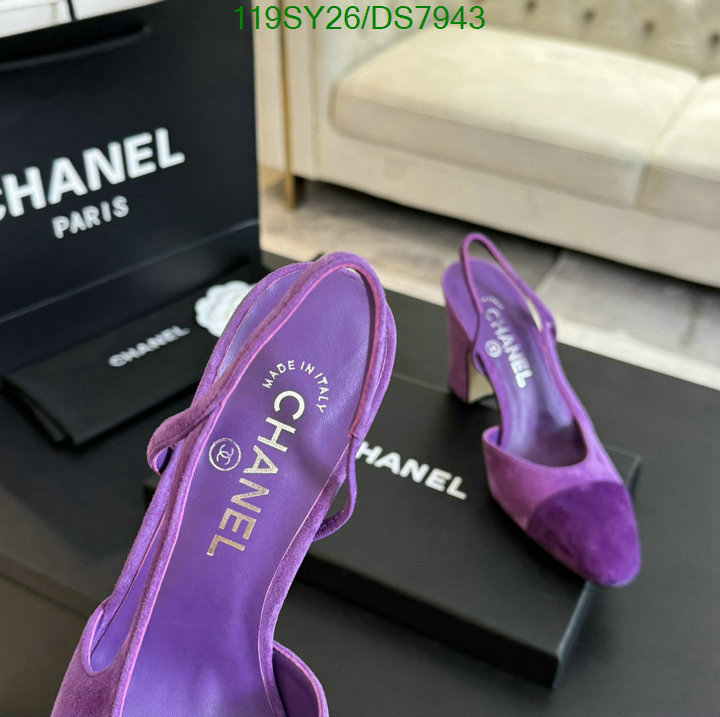 Women Shoes-Chanel Code: DS7943 $: 119USD