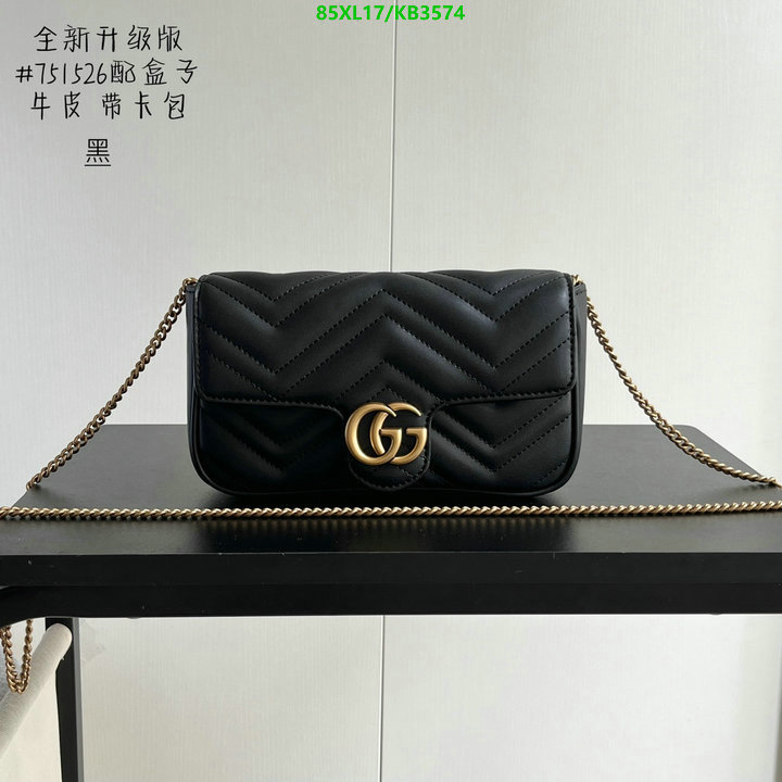 Gucci Bag-(4A)-Marmont Code: KB3574 $: 85USD