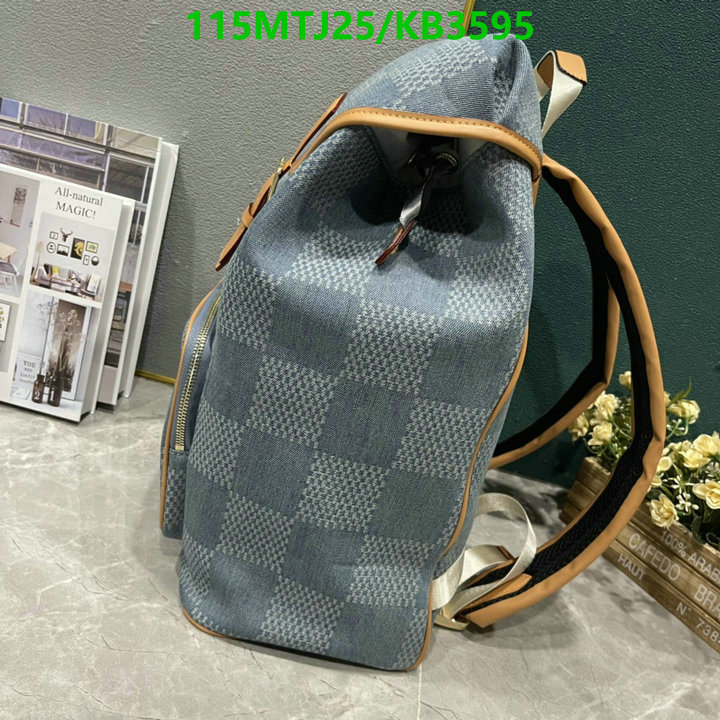 LV Bag-(4A)-Backpack- Code: KB3595 $: 115USD