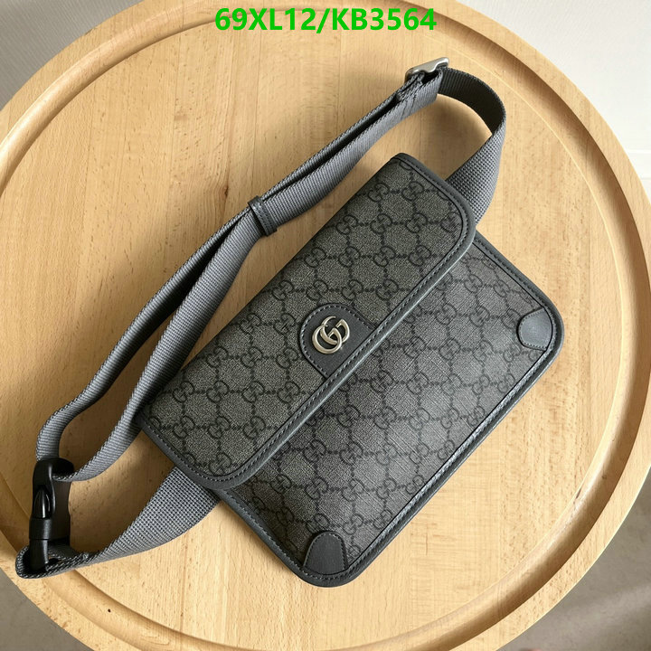 Gucci Bag-(4A)-Belt Bag-Chest Bag-- Code: KB3564 $: 69USD