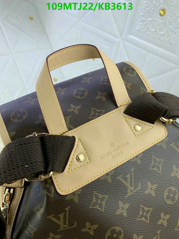 LV Bag-(4A)-Backpack- Code: KB3613 $: 109USD