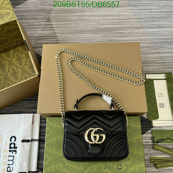 Gucci Bag-(Mirror)-Marmont Code: DB6557 $: 209USD