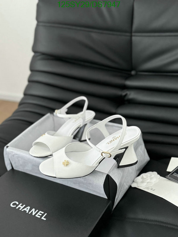 Women Shoes-Chanel Code: DS7947 $: 125USD