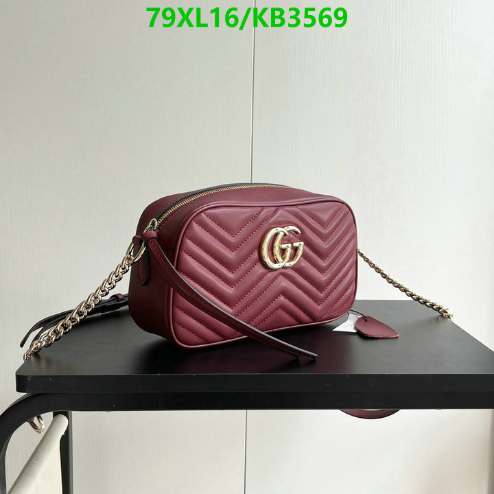 Gucci Bag-(4A)-Marmont Code: KB3569 $: 79USD