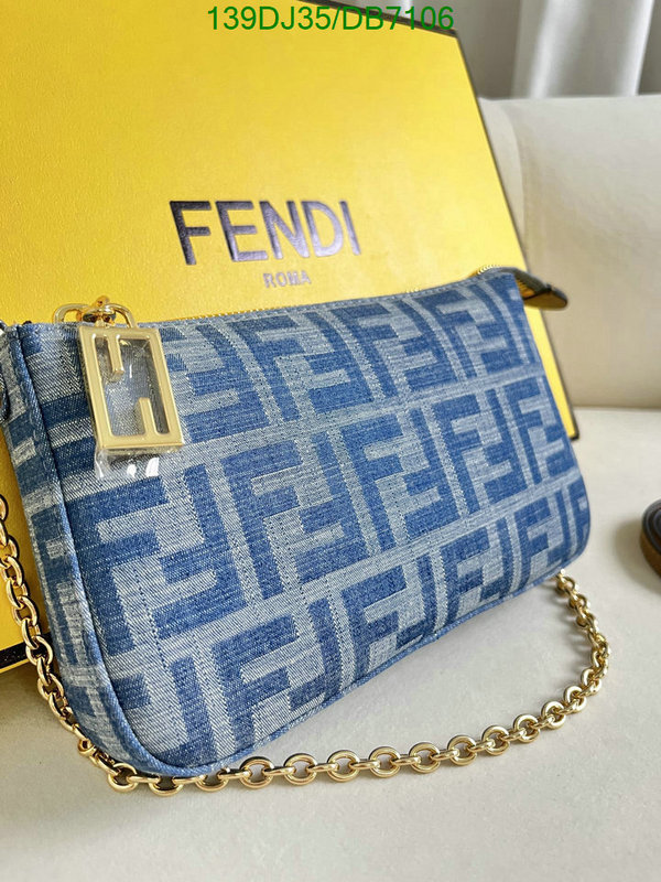 Fendi Bag-(Mirror)-Crossbody- Code: DB7106 $: 139USD